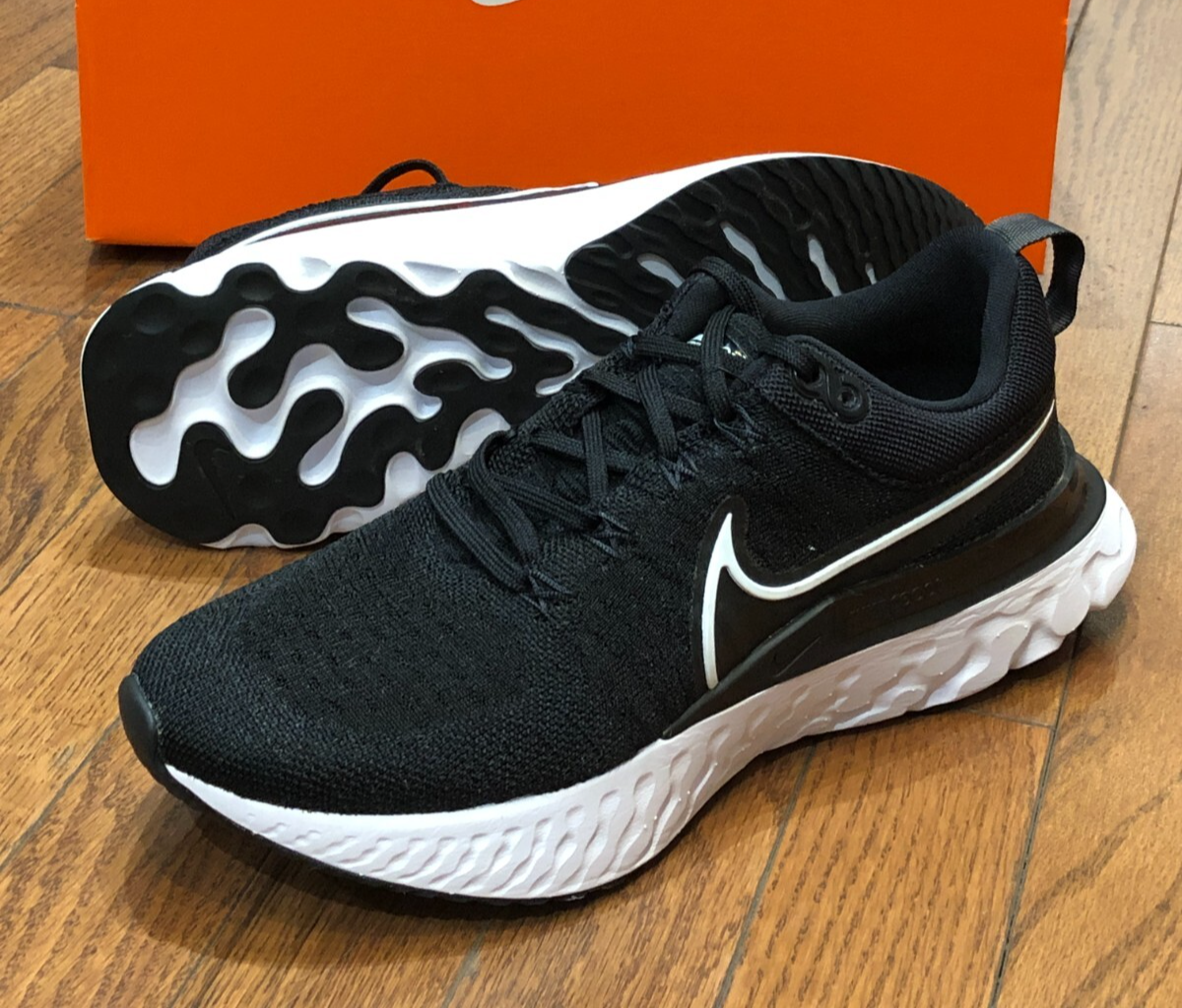 Size 9 - Nike React Infinity Run Flyknit 2 Black W for sale online