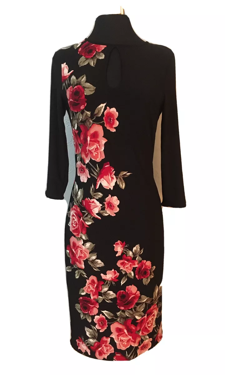 White house black market black hotsell floral dress