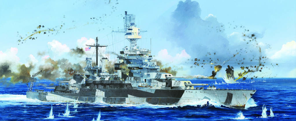 Trumpeter 05768 - 1:700 USS Colorado BB-45 1944 - New