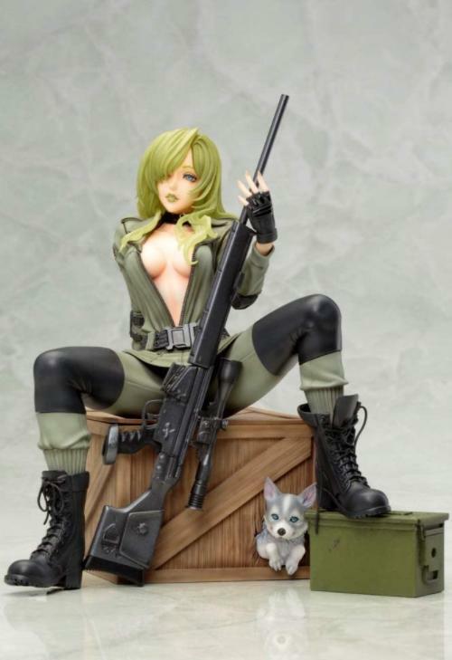 L GEAR SNIPER WOLF フィギュア コトブキヤ Kotobukiya Metal Gear Solid Beautiful girl sniper wolf Figure