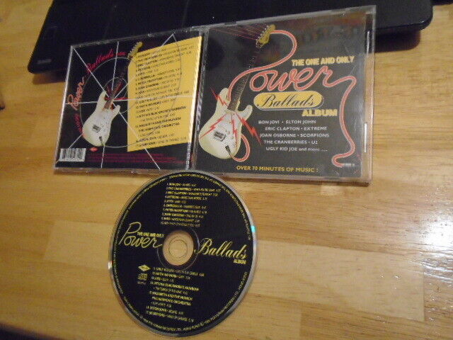 RARE OOP Power Ballads Album CD Scorpions KISS Bon Jovi U2 RARE OOP Power Ballads Album CD Scorpions KISS Bon Jovi U2