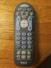 RCA RCR314WZ 3-Device Big Button Dual Navigation Remote, Backlit Keypad, tested