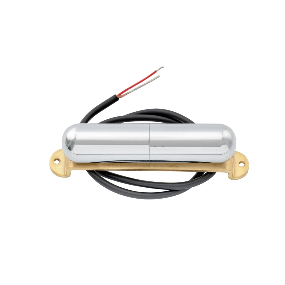 Lápiz labial Artec LSA70-CR cromado Alnico 5 pastilla de cuello de bobina única para guitarra Strat Foto 4 de 4