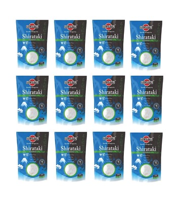 Bigpack: 12 x 270g Shirataki Nudeln MIYATA REIS Körner Konjak [12 x 200g ATG]