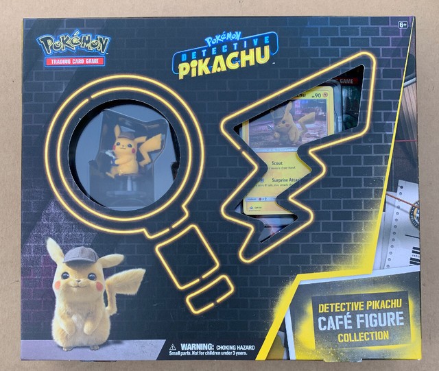 Pokemon Detective Pikachu Cafe Figure Collection Box SM170 Black Star Promo | eBay