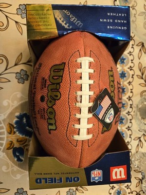 Official Wilson On Field Authentic NFL Game Ball Football Paul Tagliabue 05 Pro