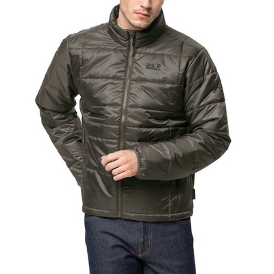 Jack Wolfskin Mens Argon Windproof Insulated Jacket - Grape Leaf - S