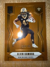 2025 Panini Donruss Elite Alvin Kamara Orange /199 #31 Saints