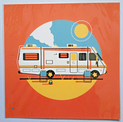 DKNG ''Let's Cook'' Breaking Bad Print /100 (2014 ICON Show, Gallery 1988) - Mondo