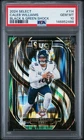 CALEB WILLIAMS 2024 SELECT PREMIER LEVEL ROOKIE BLACK GREEN SHOCK PSA 10 🥶🏈