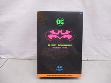 2025 McFarlane Batman and Robin Mr. Freeze Black Light Edition Gold Label