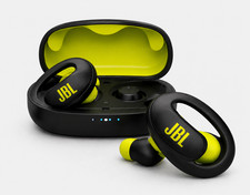 OEM JBL Replacement Headset Peak 4 Buds Earbuds BLAK LIME Right/Left/Charge Case