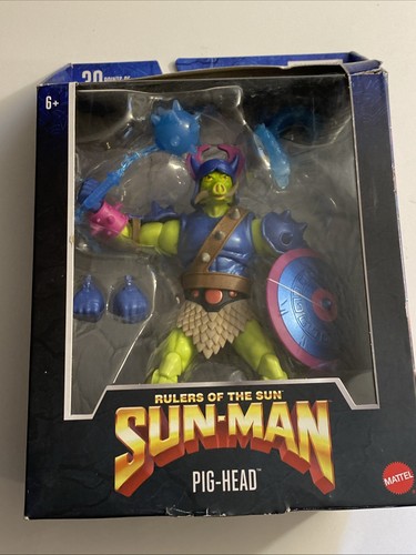 Master of the Universe Masterverse Schweinekopf Sun-Man Figur MOTU Mattel Neu