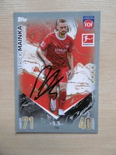 Patrick Mainka autograph signed TC Topps Bundesliga "Heidenheim 2023/24"