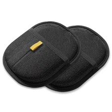 2 Pcs The magic brush pet hair remover kivori pet hair removal gloves Electro...