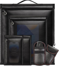 6Pack Faraday Bags, Large Faraday Cage, Anti-Tracking Faraday EMP Bag for Laptop