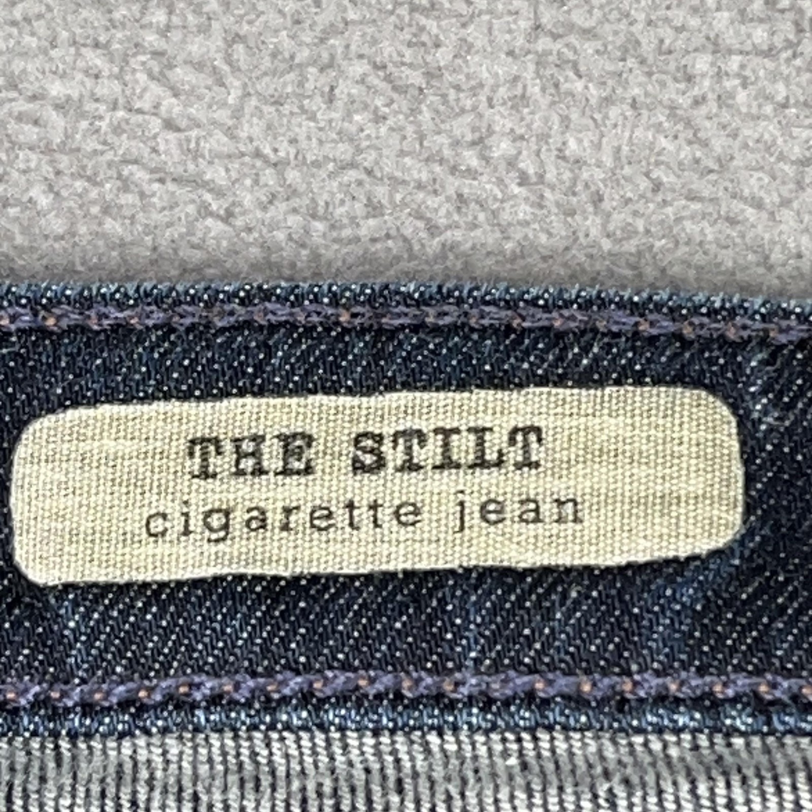 AG Adriano Goldschmied The Stilt Jeans Womens 28R Dark Wash Cigarette Made USA thumbnail 13