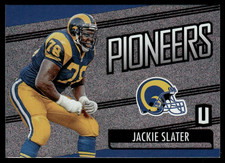 2019 Panini Unparalleled - Pioneers Jackie Slater #PI-JS