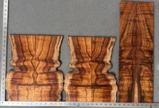 MASTER GRADE Private Stock Hawaiian Curly Koa Tenor Ukulele 6-piece set 303