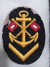 WW2 German Kriegsmarine GERMAN NAVY  Insignia Signals PATCH