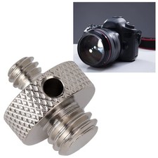 1/4in To 3/8in Male Threaded Tripod Screw Adapters Double Sided Standard Mou OT