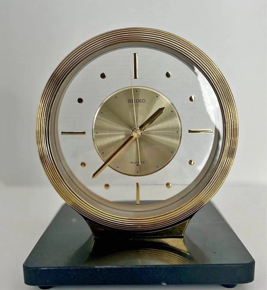 Seiko Collectible Desk, Mantel & Shelf Clocks 1970-1979 Time