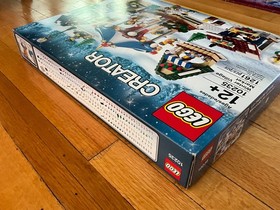 Lego WINTER VILLAGE MARKET 10235 100% COMPLETE Checked Inventory List/BOX/Book