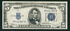 $5 1934 Silver Certificate Note ** PAPER CURRENCY AUCTIONS — photo 2