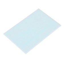 Stained Glass Sheet Mosaic Tile 5.9 Inch x 3.9 Inch, Light Blue