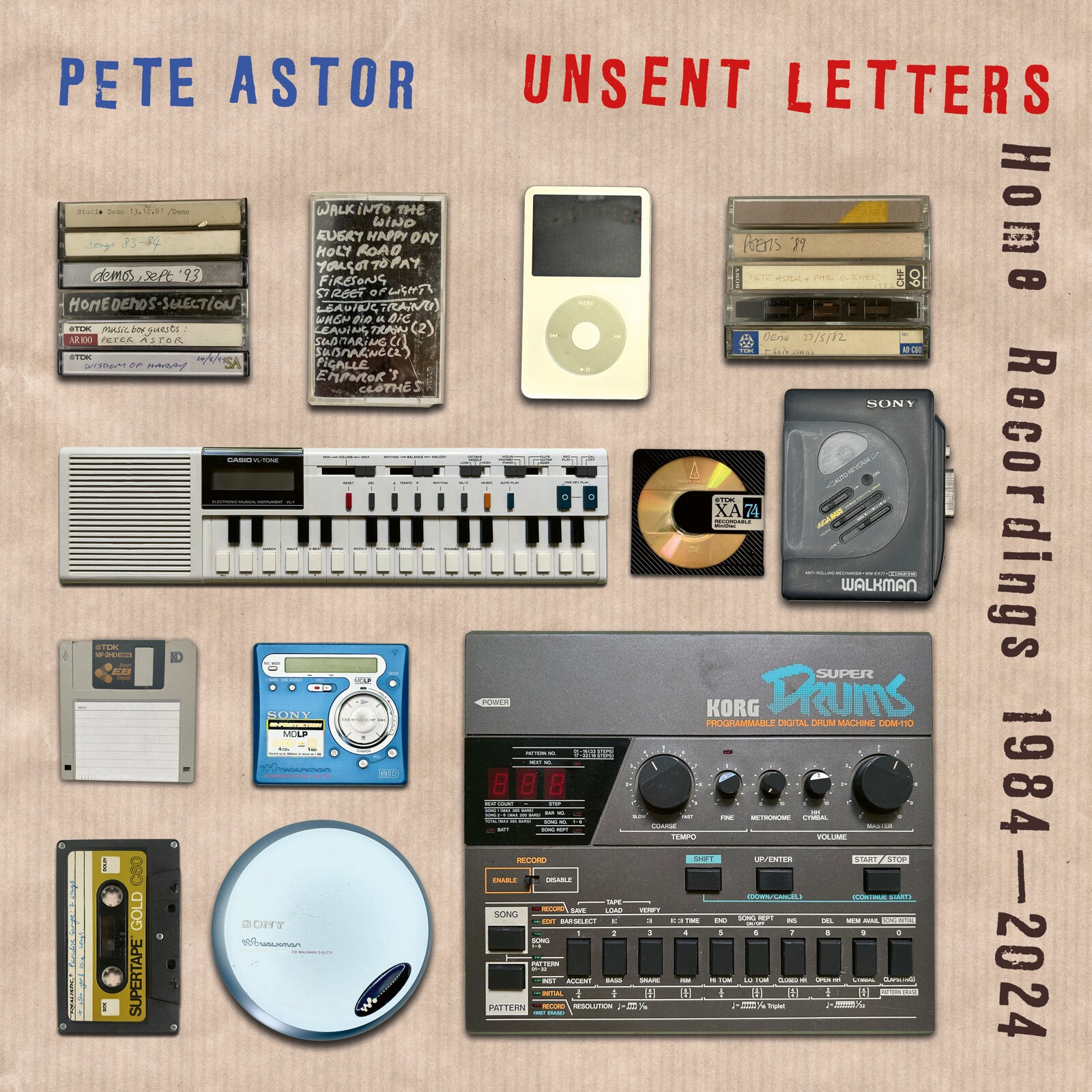 Pete Astor Unsent Letters LP Vinyl TR580LP NEW