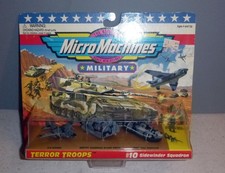 Galoob Micro Machines Military TERROR TROOPS 10 SIDEWINDER SQUADRON MOC 1995