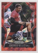 2019 Panini Prizm Rookies Red Ice Prizm Qadree Ollison #375 mp7
