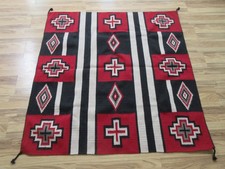 VERY NICE OLD NAVAJO CHIEF'S PATTERN RUG--NR!