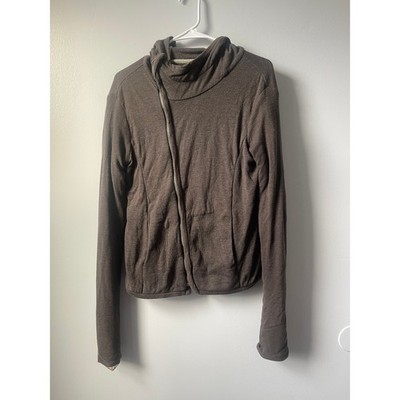 Rick Owens Lilies x Olmar and Mirta Viscose Wool Jacket Horizontal Zipper RARE