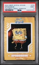 2024 WONDERCARD SPONGEBOB SQUAREPANTS TREASURE SERIES-JOYFUL OCEAN 016 SPONGEBOB
