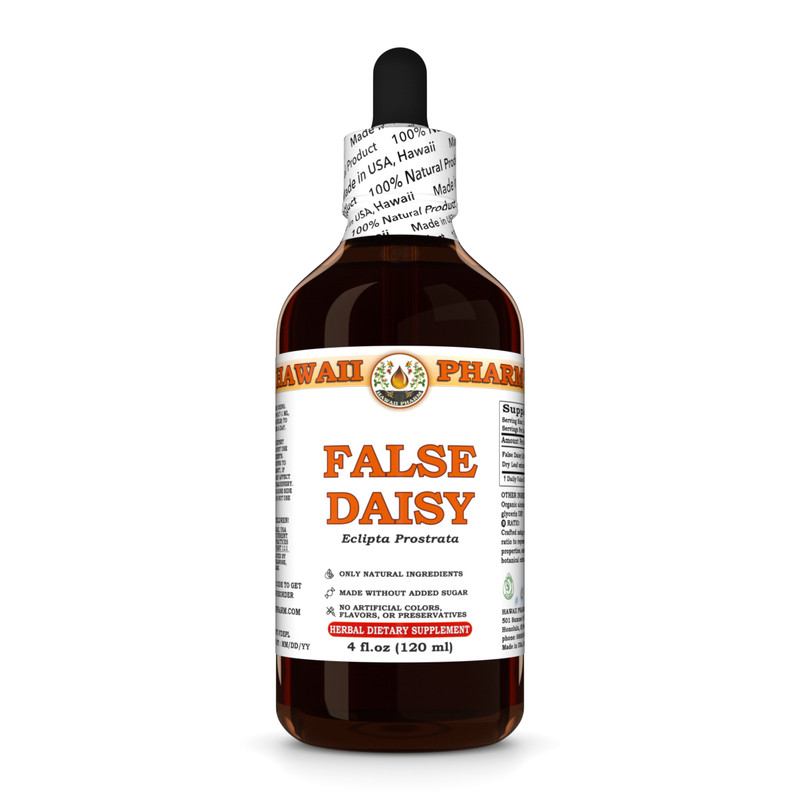False Daisy / Han Lian Cao (Eclipta Prostrata) Dried Leaf Liquid Herbal Extract