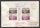 Italy 1967 Treaty of Rome Gutter Pair FDC. First Day Covers