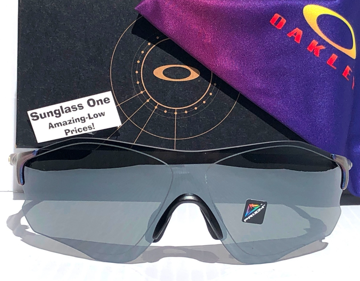 OAKLEY　PRIZM NEW Oakley EVZERO PATH Matte Cyan Purple Colorshift PRIZM Black