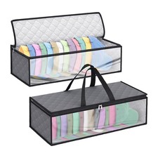 2 Pack Hat Storage Bag for Baseball, Caps Hat Organizer Case Hat Holder1545