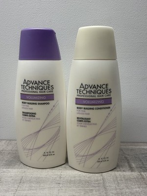 Avon Advance Techniques Volumizing Shampoo & Conditioner Set 12 fl oz Each New
