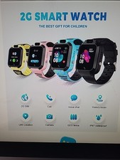 2026  Smart Watch Kids Sim Card SOS LBC GPS Tracker Location for Boys Girls  UK