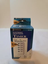 Intermatic EI210w Auto Shut Off Timer,White,1/4 Hp