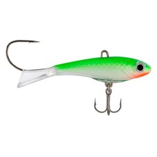 Premium Fishing Jig for Snap Jigging & Pitching Walleyes  5/16 Oz SuperGlo