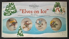 DEPT 56 NORTH POLE VILLAGE SERIES "ELVES ON ICE" #65.52298
