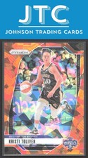 2024 Panini Prizm WNBA Kristi Toliver Ice Orange Prizms Washington Mystics