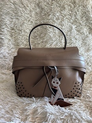 TOD'S DAMEN TASCHE | Wave S Leder Tasche | PINK Nude | Schultergurtgriff 
