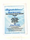 2025 Topps Chrome Ashton Jeanty/Cam Skattebo Dual Autographs (RAW)