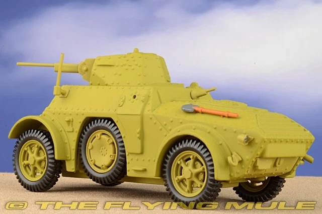 Atlas Ediciones 1:43 Autoblinda AB 41 Ferroviaria Ejército Italiano Foto 2 de 4