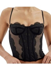 Urban Outfitters Out From Under Modern Love Lace Corset S Bustier