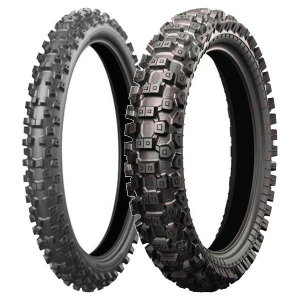 SET DE PNEUS BRIDGESTONE 80/100-21 B.CROSS X10 S + 90/100-16 B.CROSS X30 M - Image 2